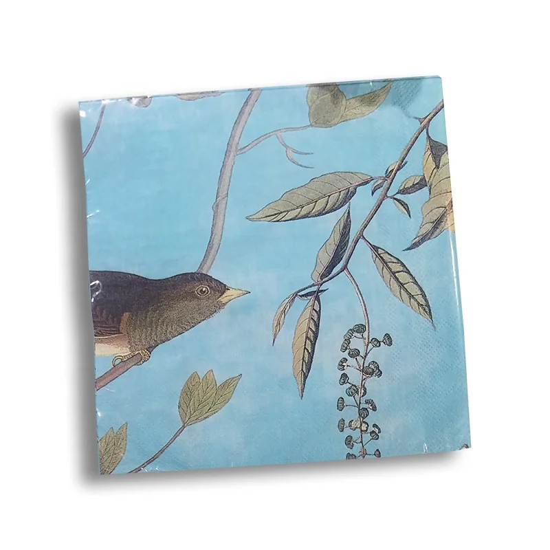 33x33cm decoupage tissue table art design printed paper napkins folding design