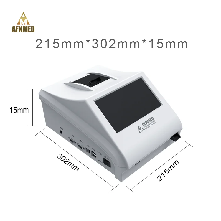 Portable POCT Analyzer immunoassay analyzer machine  fluorescence immunoassay analyzer