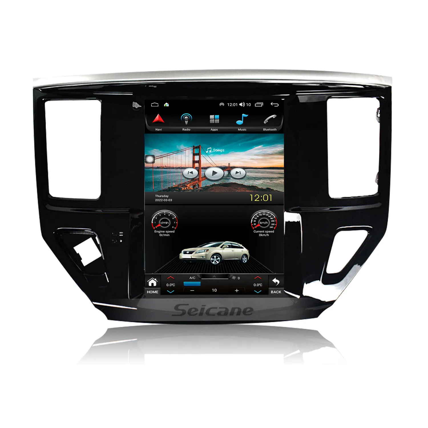 13 6 дюймовый Android 10 0 для 2010-2013 Toyota Prado GPS навигация радио с HD сенсорным экраном WIFI Поддержка