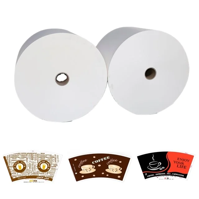 High quality Biodegradable PLA coated paper printing raw material roll for