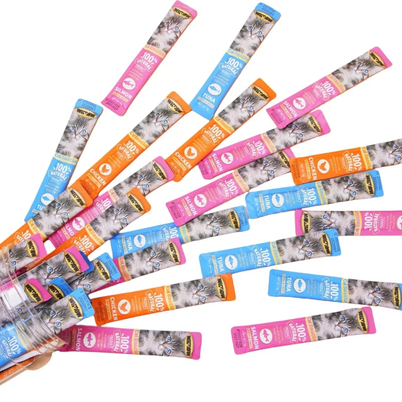 Chicken Natural Functional Pet Food 85g/pc Fresh Wet Cat Food Fish/chicken Shreds Canned Cat Treats