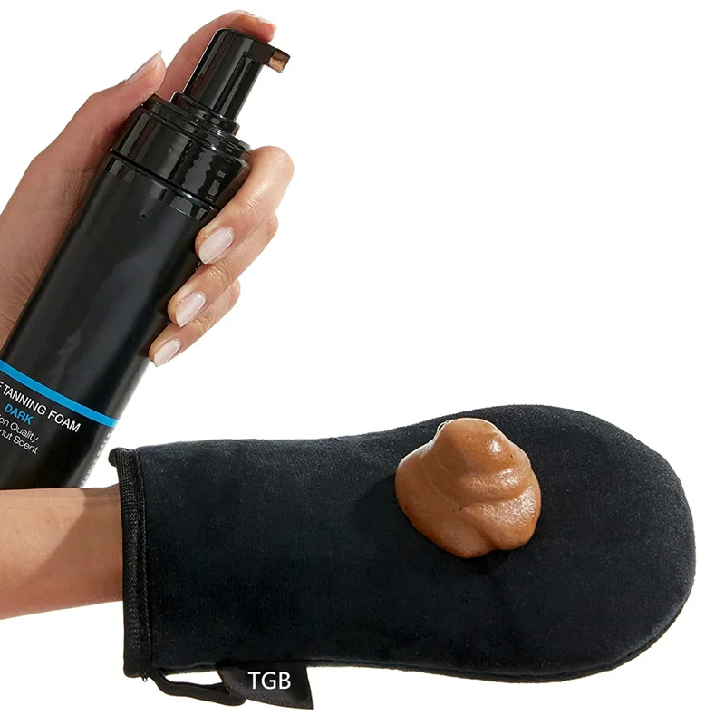Amazon Hot Selling Wholesale Self Tanning Mitt Lotions Manufacturer Velvet Self-Tanning Mitt
