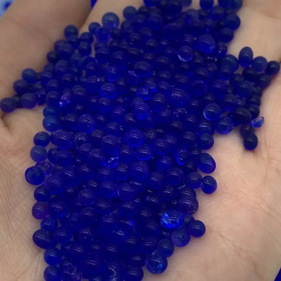 Hot selling blue silica gel High Absorption Color Changing desiccant Crystals Beads
