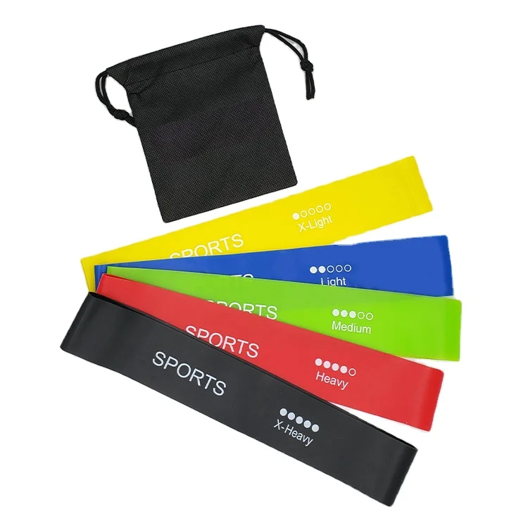 Sports Fitness resistance workout elastic loop bands fitness Body exercise yoga bands