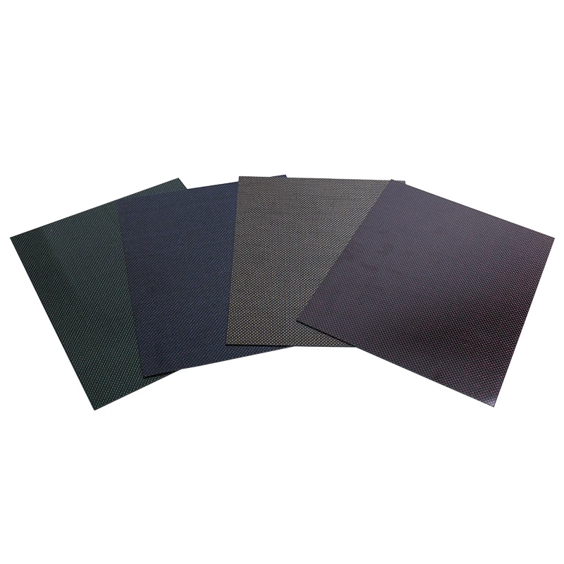 Труба из углеродистого волокна 3K из углеродного волокна листов толщиной 3 мм-10 мм