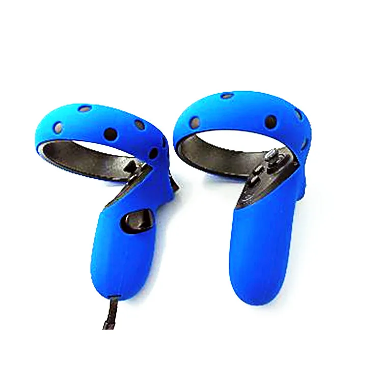 
New Silicone Case Cover Skin For HTC VIVE New Oculus Quest VR Touch Grip Handle -One Set (pack of 2) 