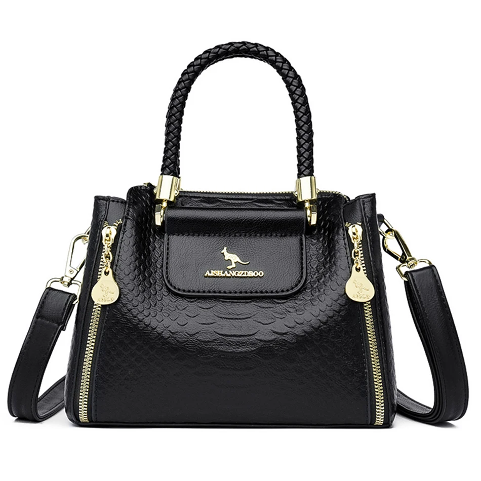 Women Shoulder Messenger Sac female Pu leather High Quality Shoulder Bags Luxury Designer Ladies Handbags and Purses for women