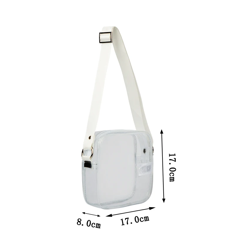 Clear Stadium Bag Approved For Concerts Events Sport Messenger Bag Transparent Shoulder Crossbody Bag