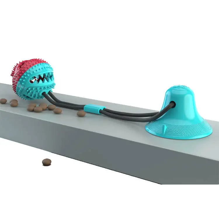 Amazon Top Seller Ultra Durable Non-Toxic Pet Tooth Cleaning Interactive Bone Toys Rubber Dog Chew Toy For Aggressive Chewers