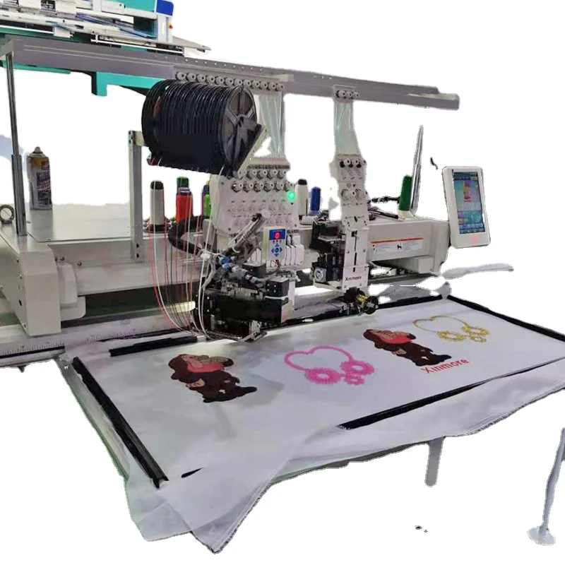 2 /4/10/ 12 Heads Cording Coiling Embroidery Machine Cording Machine Device Mix