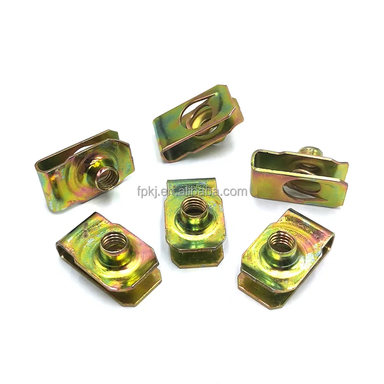 M5 M6 Cabinet Clip Nut Steel Zinc/nickle Plated Floating Nut square Cage Nuts