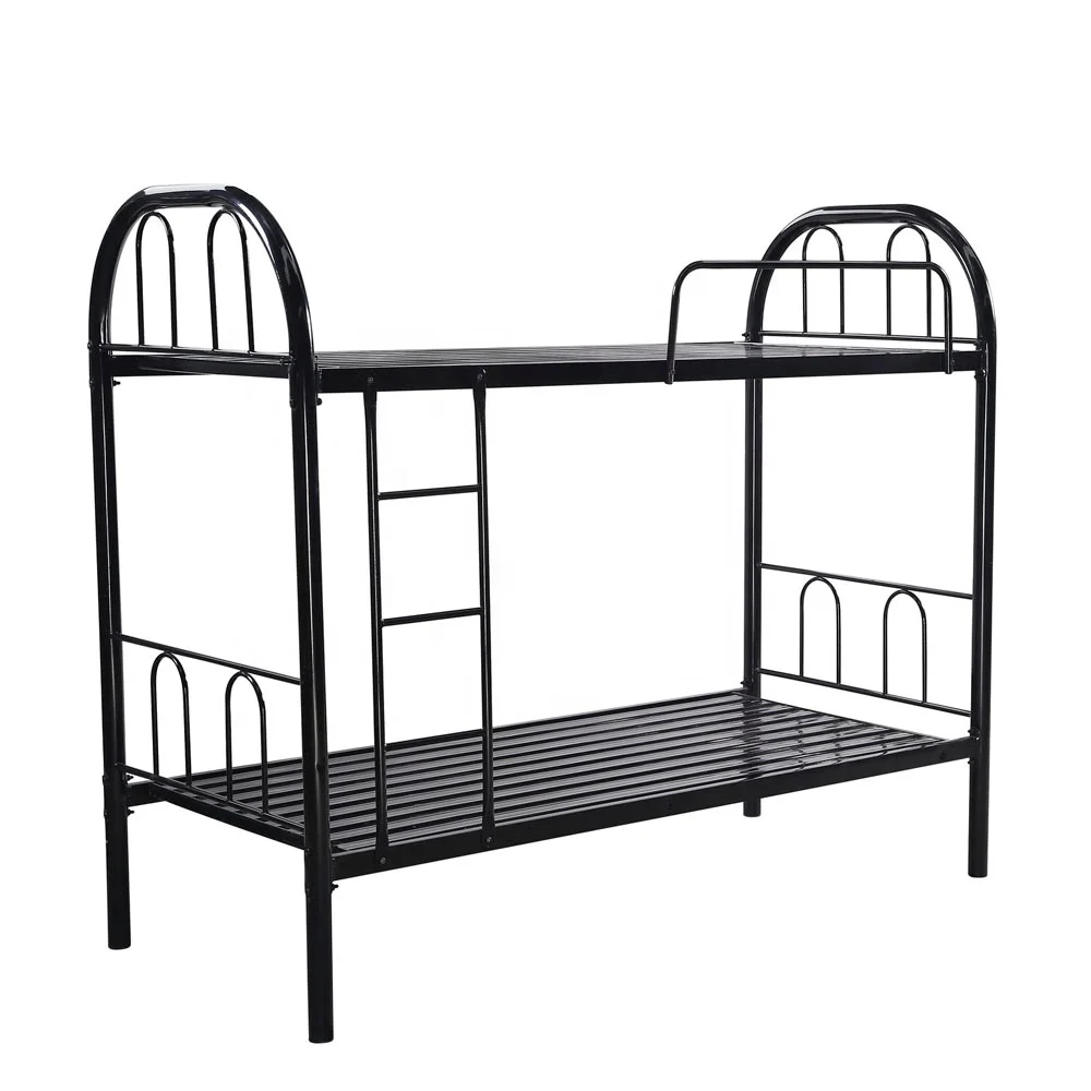 Factory sale directlysimple design heavy duty made in china hot sale cheap price Dubai Bahrain Qatar design metal beds