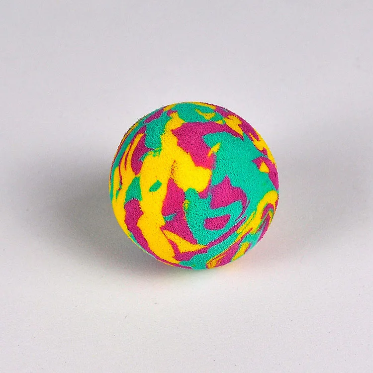 
Europe eva biodegradable sponge foam massage hand grip elastic ocean ball 