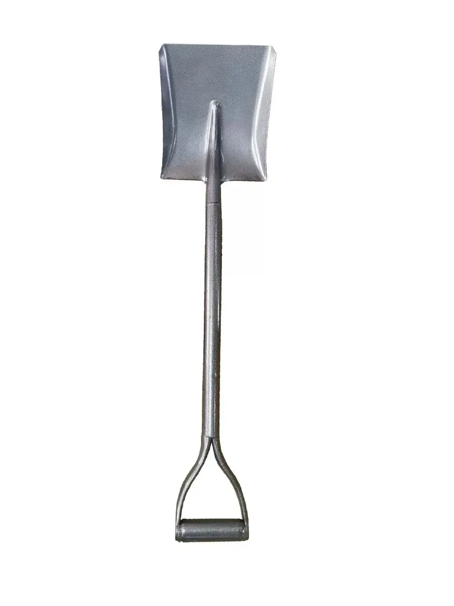 High quality D Grip type Metal Steel shovel with handle with special steel plates