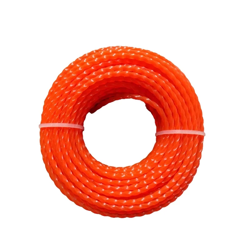 Нейлоновая спиральная газонокосилка диаметром 2,4 мм 2,7 мм 3 мм длина 5 м 10 м 15 м