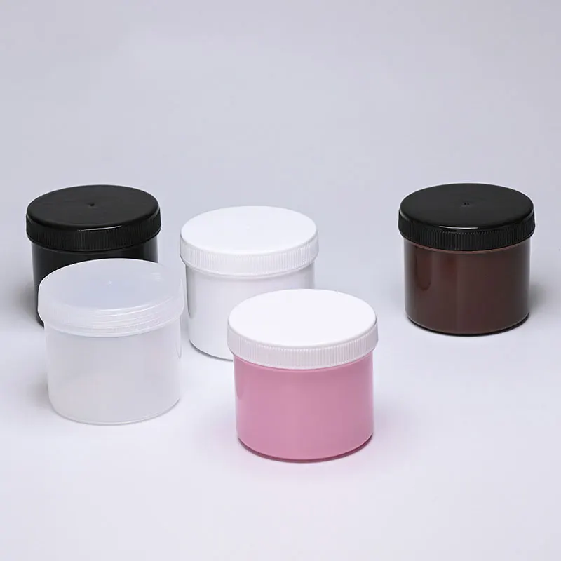 
Hot sale high quality 150g 250g scrub empty cosmetic bottle with inner cover 