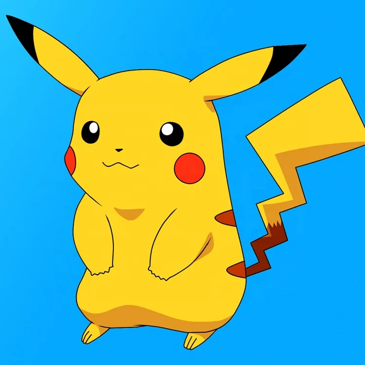 2022 оригинальная профессиональная статуя Pikachu из стекловолокна ручной работы от китайского производителя