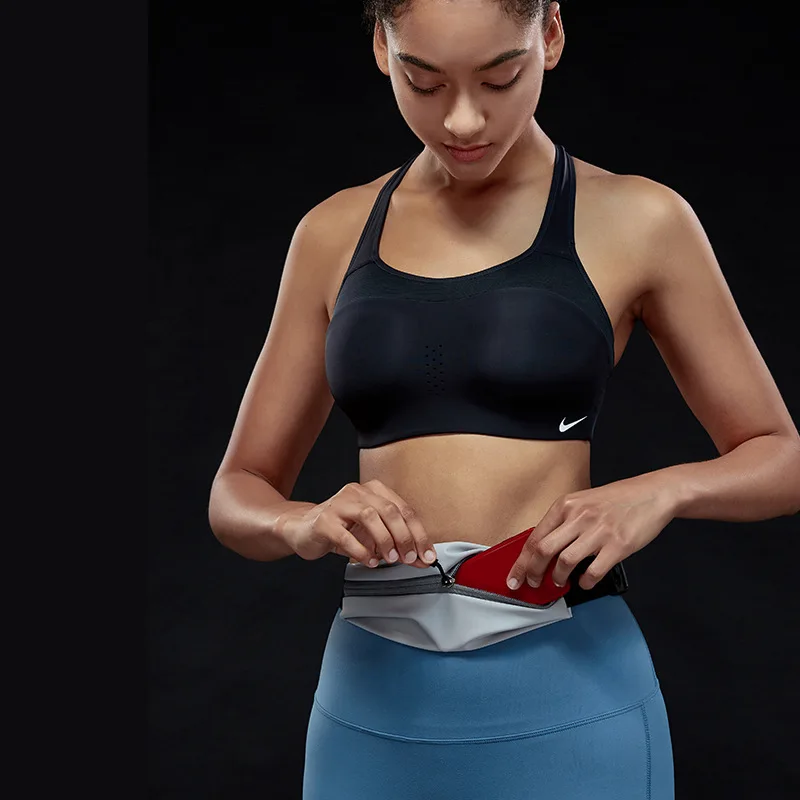 Sports waist packaging mobile phone men and women outdoor running elastic waterproof invisible close-fitting fashion does