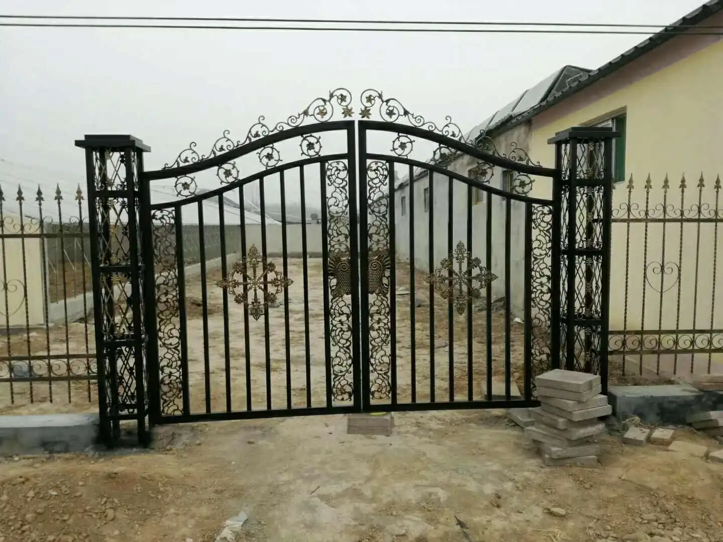 Luxury antique entry doors