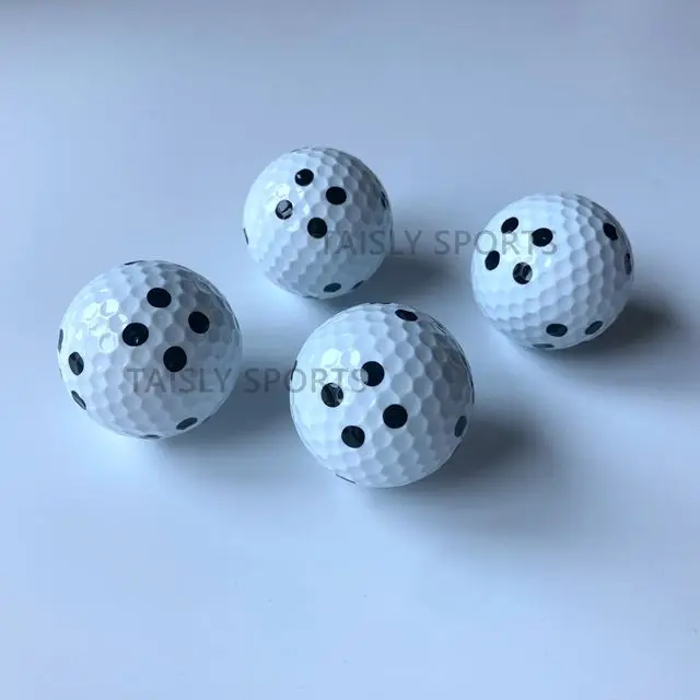Personalized 2 pieces golf driving range balls white practice ball