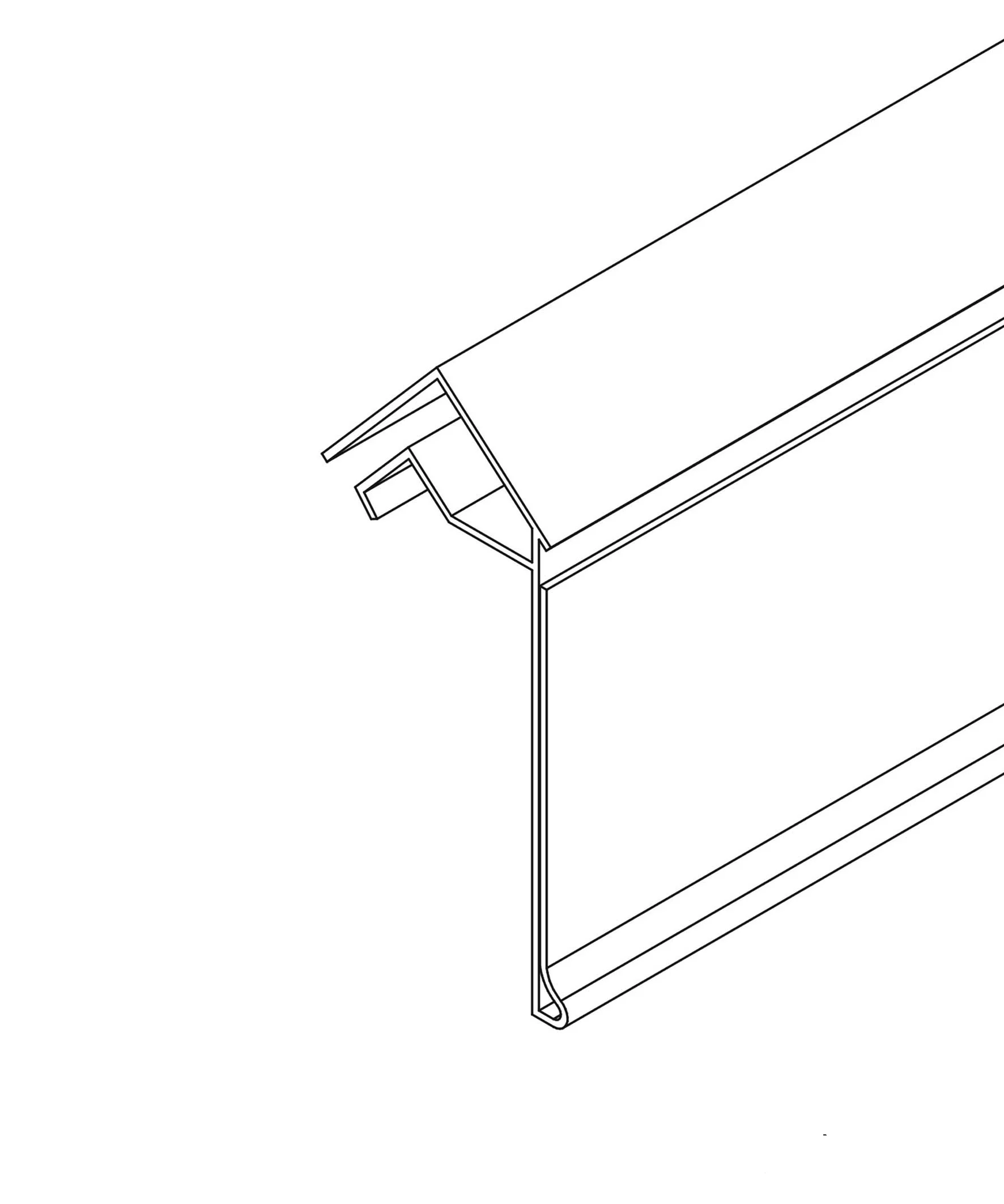 Adhesive Price Shelf Label Tag Data Strip for Supermarket Shelves