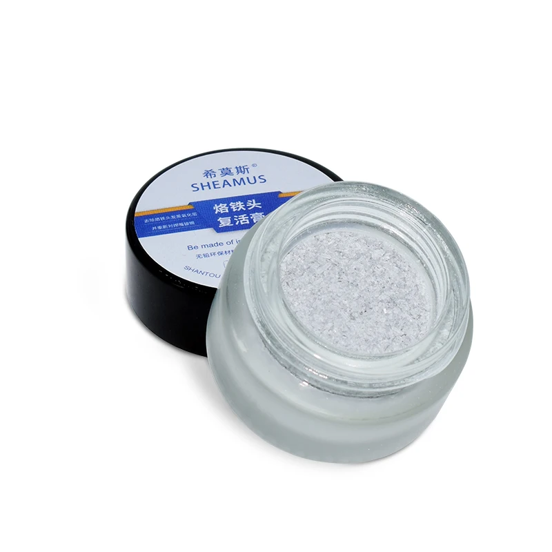 Electric soldering iron head resurrection paste Cleaning soldering iron hair black tin Welding head repair and oxidation removal