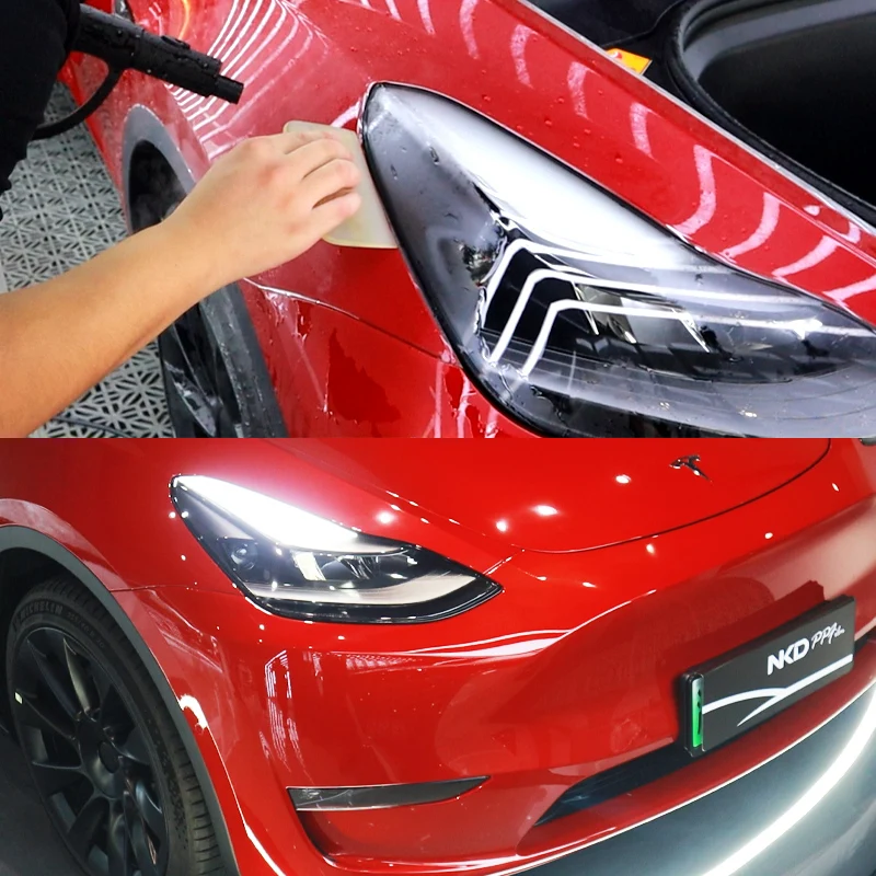 NKODA vehicle gloss invisible hydrophobic full Glossy Car paint protection transparent bar TPU PPF auto paint protective film