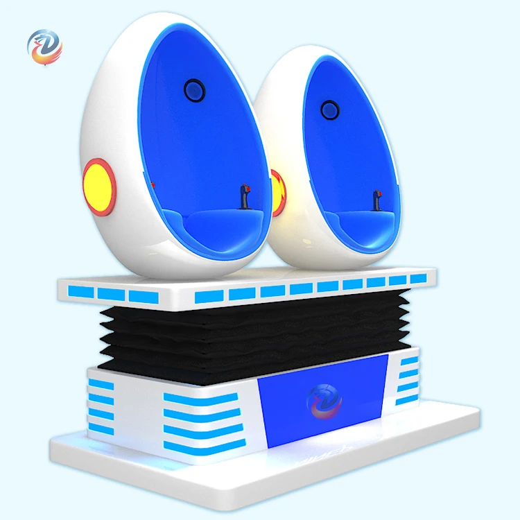 gzDlight Roller Coaster Amusement Virtual Reality Simulator Vr Chair Egg Simulator Cinema 9d Vr