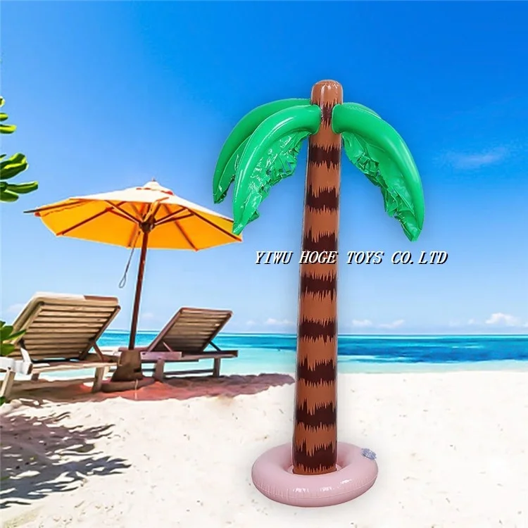 Fashion new style pink palm tree inflatable for the party