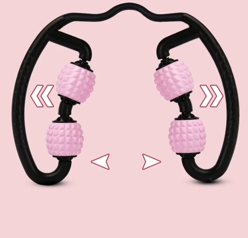 Anti Cellulite Handheld Hand Leg Foot Muscle Mini back Massage Roller Stick