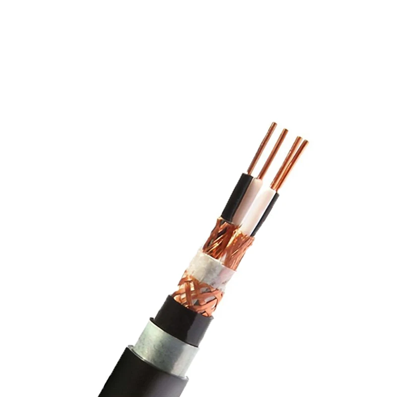Flexible Control Cables Shielded KVVP RVVP Electric Cables PVC Insulated Twisted Pair Cable