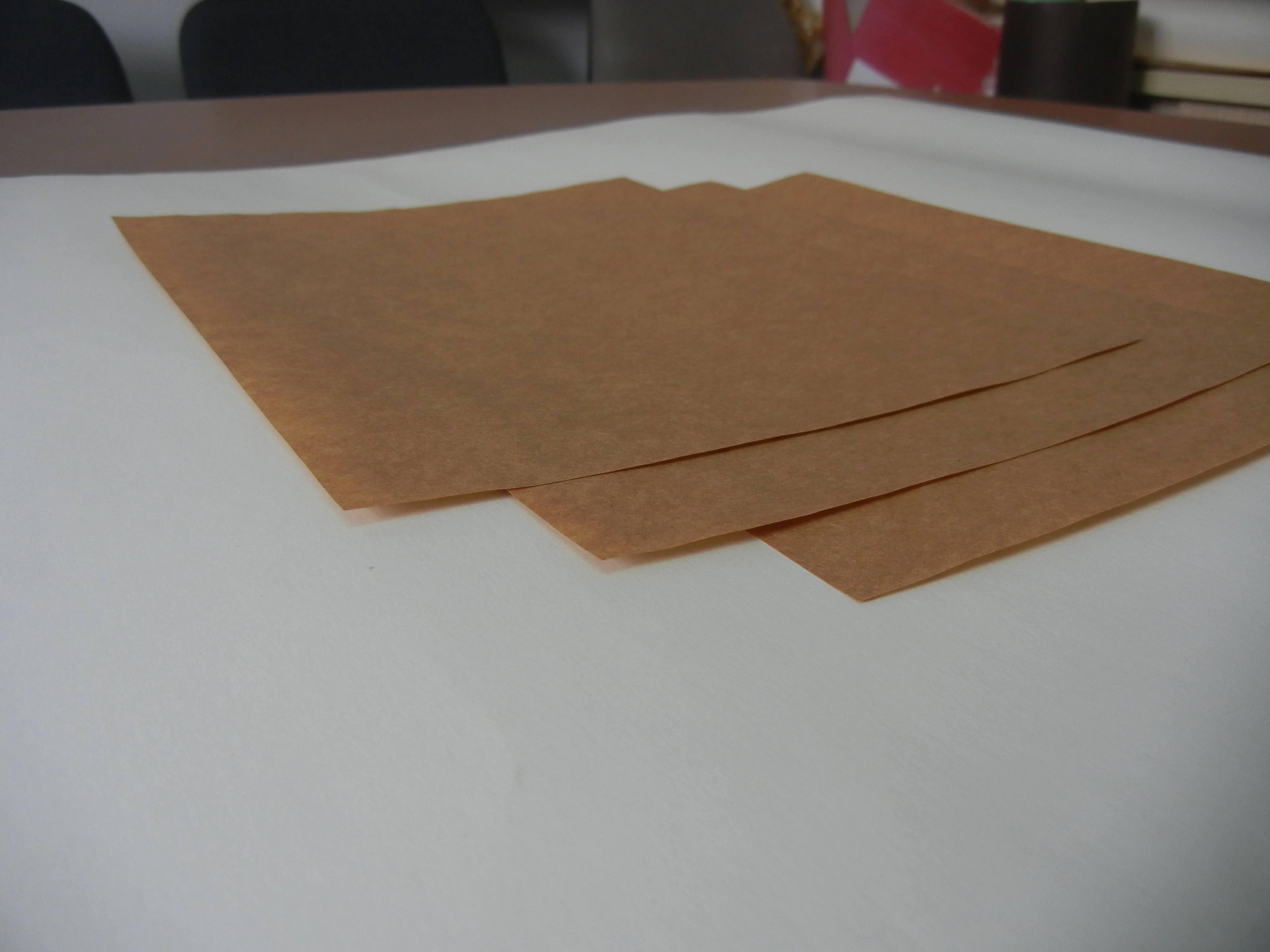 
custom design food wrapping paper sandwich packaging greaseproof paper sheet coated kraft paper 