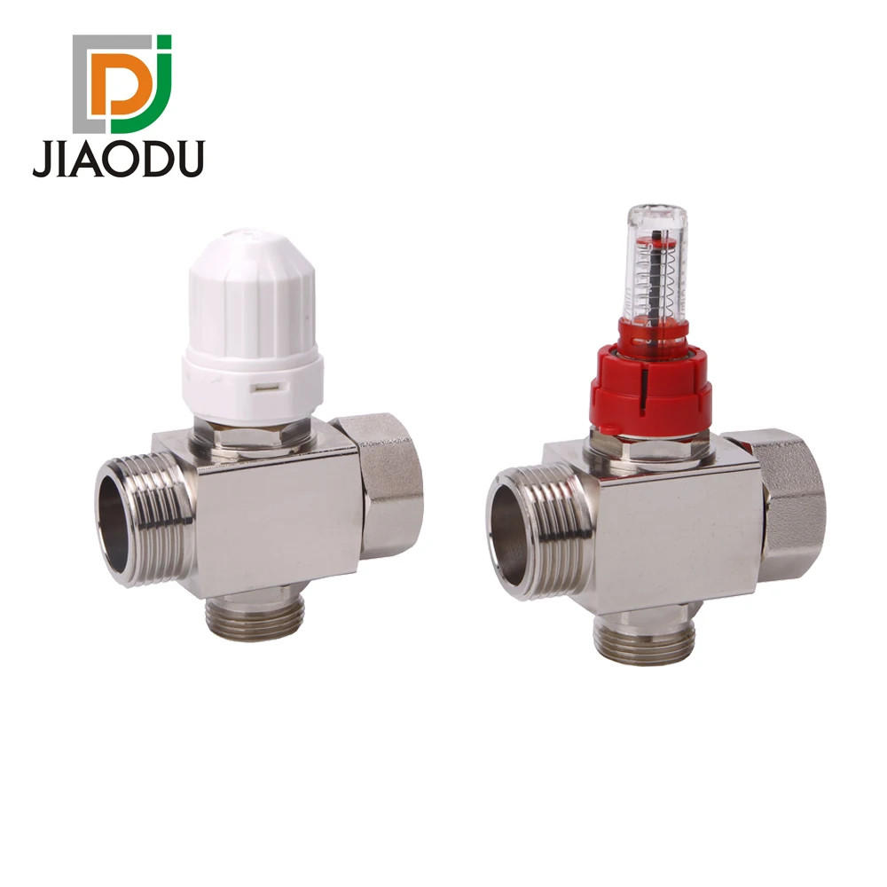 Brass Water Distribution Floor Heating Manifold For Radiant Heating  system