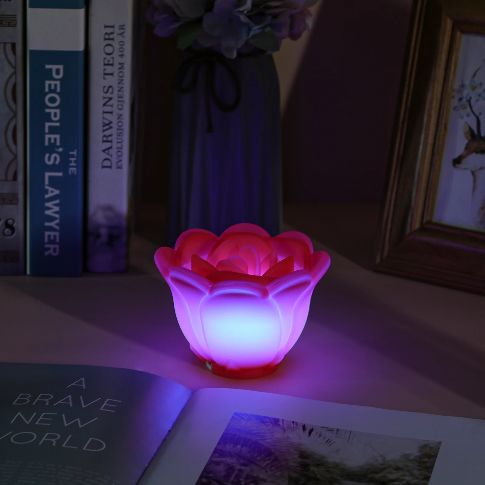 Baby multicolor breathing nursery light lamp smart led night light sleeping light for room