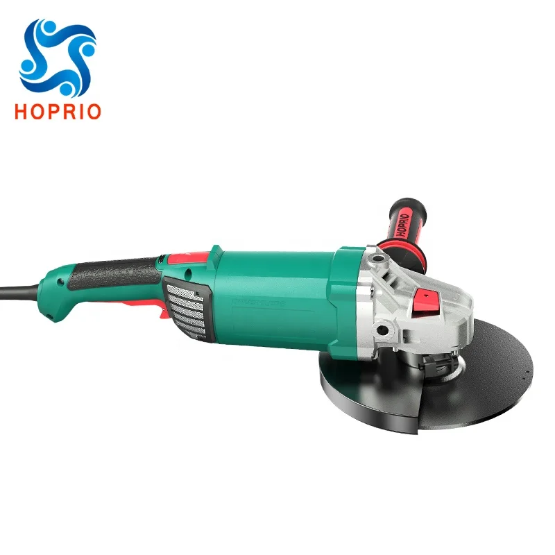 Hoprio 9 дюймов 220 В 2600 Вт Высокоэффективная бесщеточная угловая шлифовальная машина
