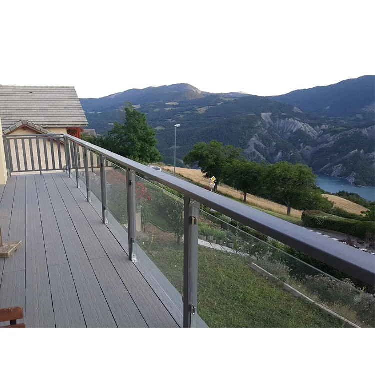 Recycled HDPE Faux Wood Plastic Rails And Post For Outdoor Decking Rails