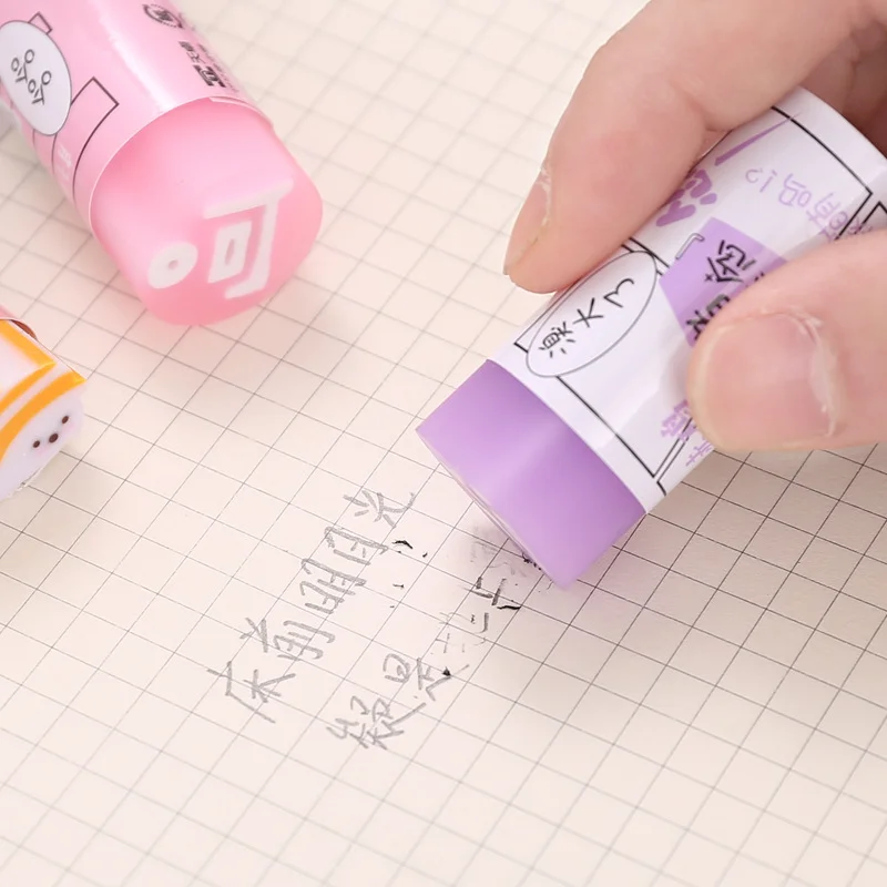 
TOPSTHINK Wholesale Custom Kawaii Soft Colorful Cute Pencil Rubber Erasers Used for Student Stationery 