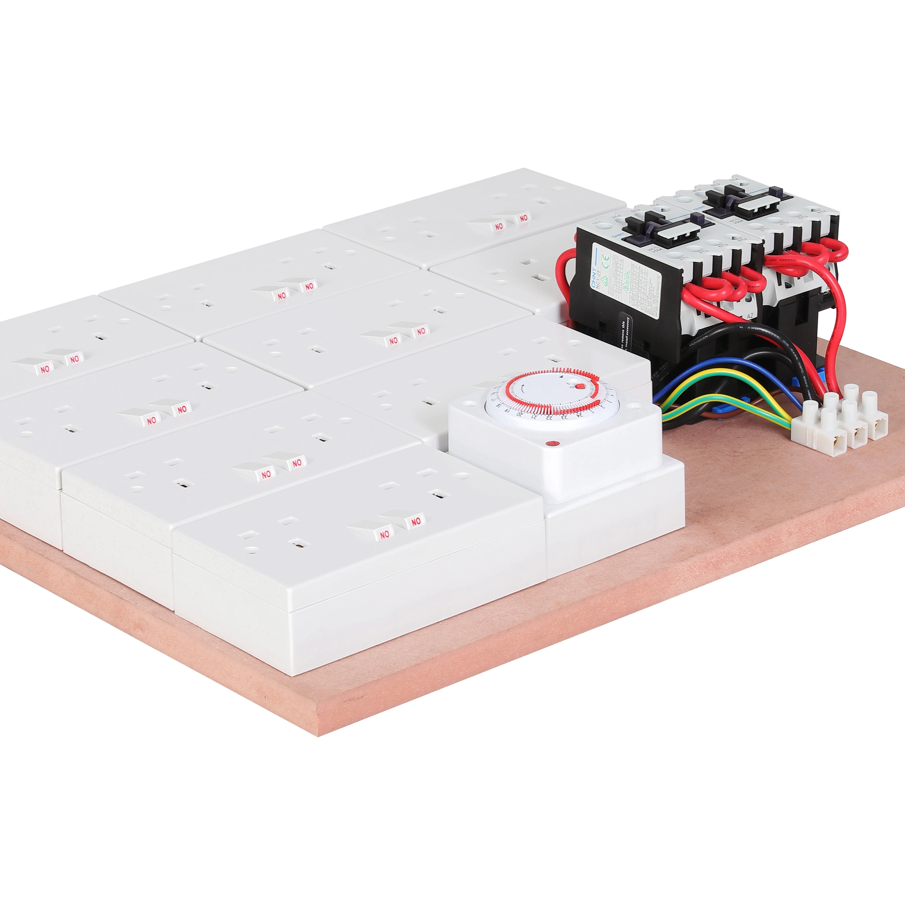 
16way digital time delay for hydroponic grow light control 