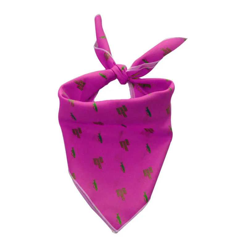 Custom Logo Bandana Printing Pocket Square Bandana