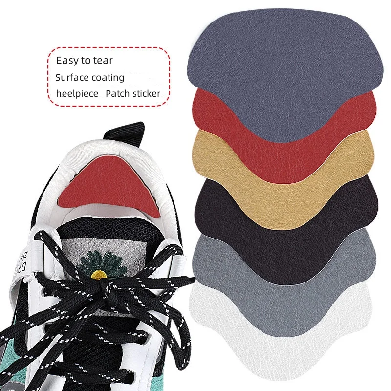 Custom Sneakers Heel Protector Sticker Latex Soft Breathable Shoe Pads Adhesive Patch