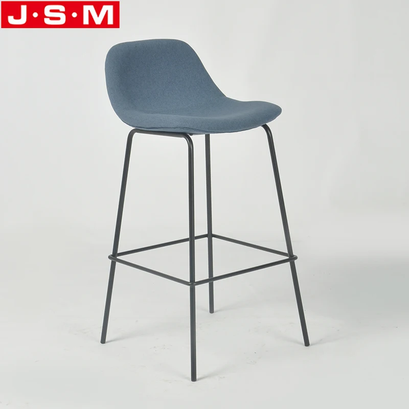 Commercial Furniture Restaurant Back Holder Metal Bar Stool For Kitchen