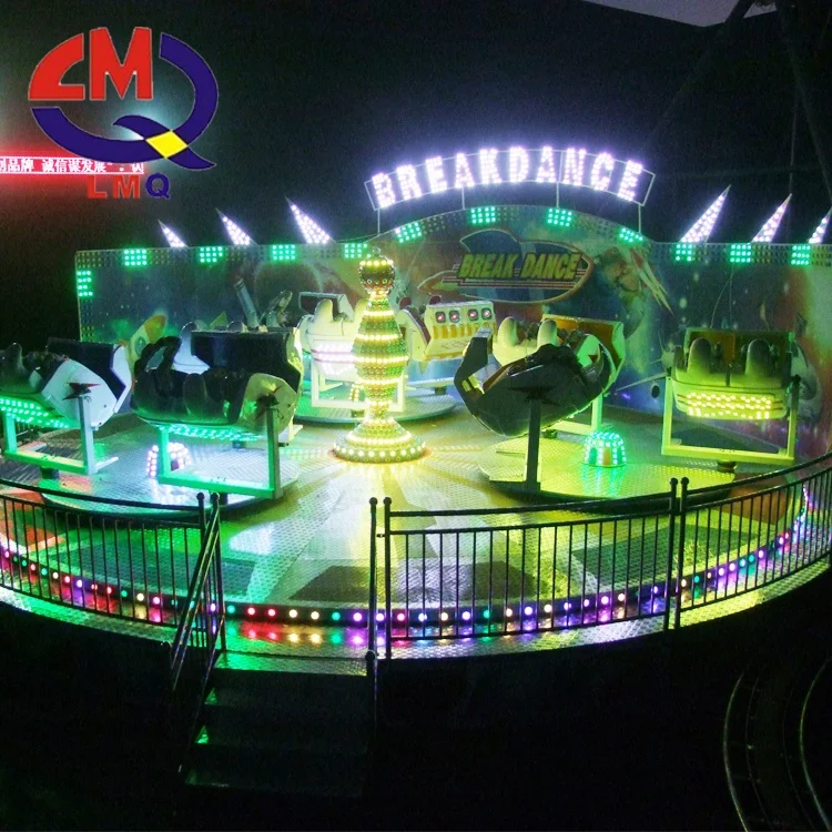 Indoor outdoor amusement park rides Break dance Carnival Rides Crazy Break Dance Ride For