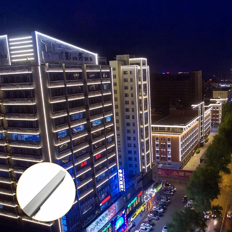 dmx led rgb tube light for building decoration