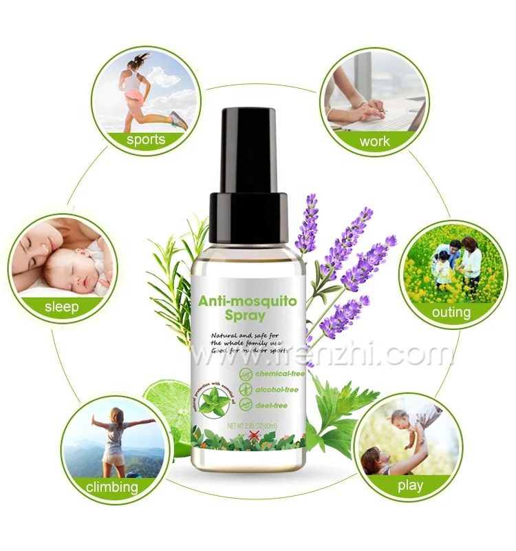 
liquid anti mosquito bug repeller OEM alcohol or deet mosquito spray 