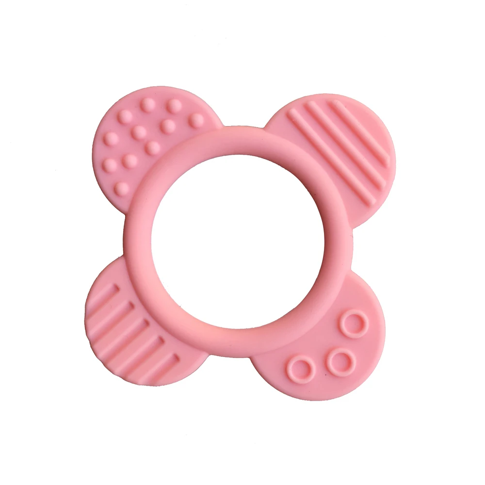 2020 NEW silicone teether strap,ice gel teether keys,baby toothbrush teether