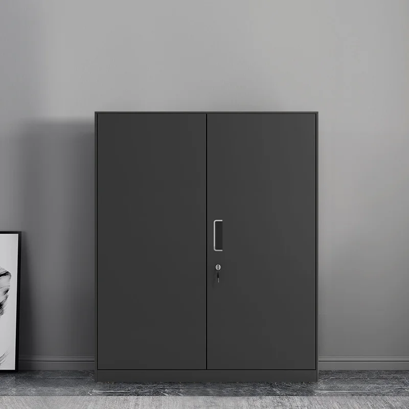 Drawer & Safe Box 1090 mm Fireproof height Files Steel Office With Cupboard Standard Glass Door file cabinet