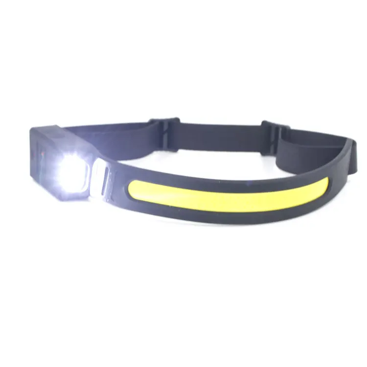 500 lumens High power 230 Wide Beam Motion Sensor LED Head Lamp Hiking head torch silicone outdoor camping running led headlamp
