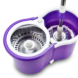 Wholesale Magic Spin 360 Microfiber Mop Head Industrial Floor Cleaning Mops Cleaning