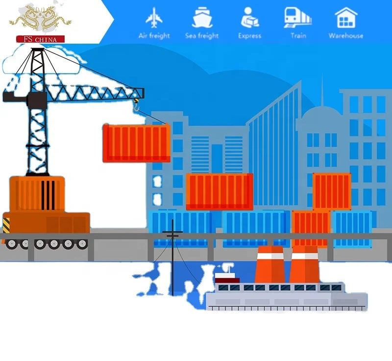 sea freight forwarder 3pl logistics services from China to USA