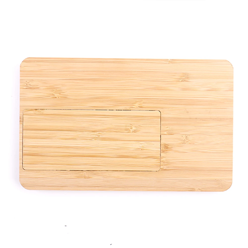 Desktop Wireless Charger 10W Mobile Phone 2-in-1 Charger Smart Fast Charger Mobile Phone Bamboo Material Eco-friendly
